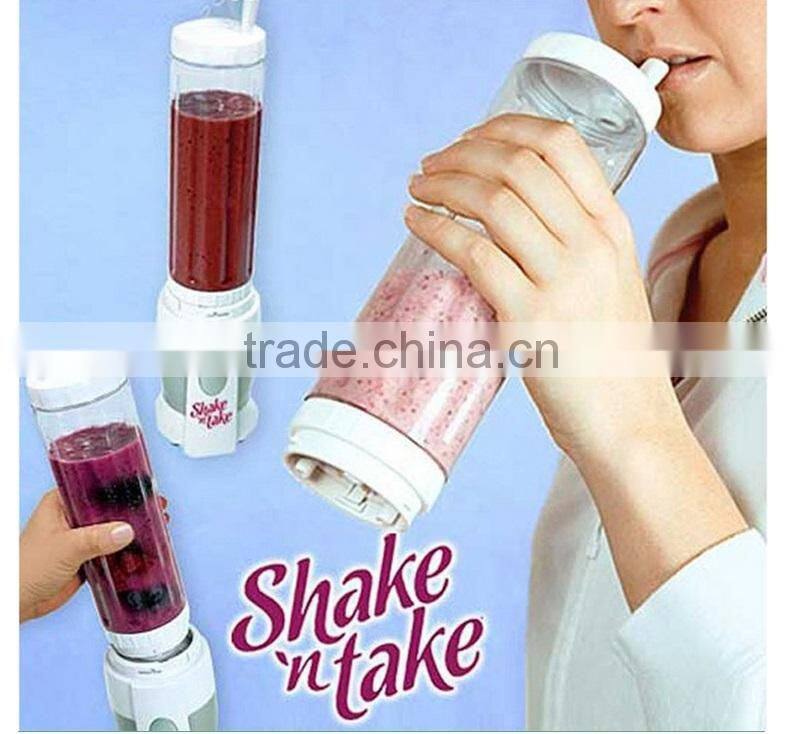 Electric Mini Hand Blender, shake N Take, Hand Orange Juicer