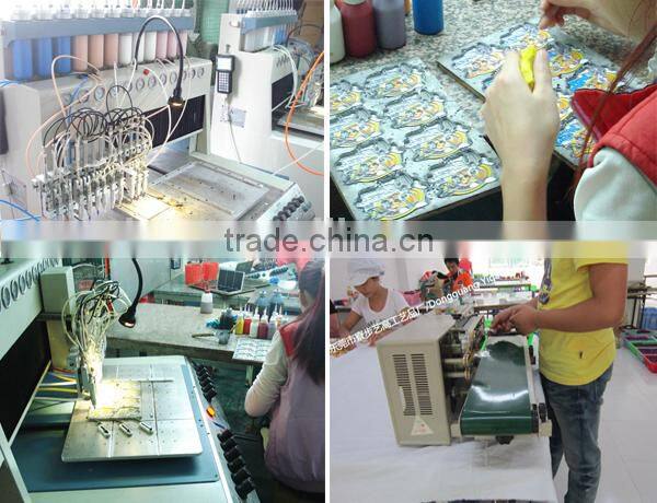 2016 Soft PVC one side embossed car parts key chain