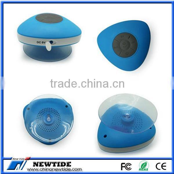 suction cup IPX 4 shower waterproof cheap bluetooth wireless speaker