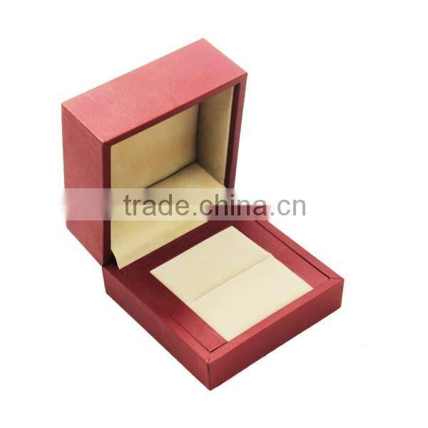 Wholesale Handmade affordable cardboard red Jewellery box