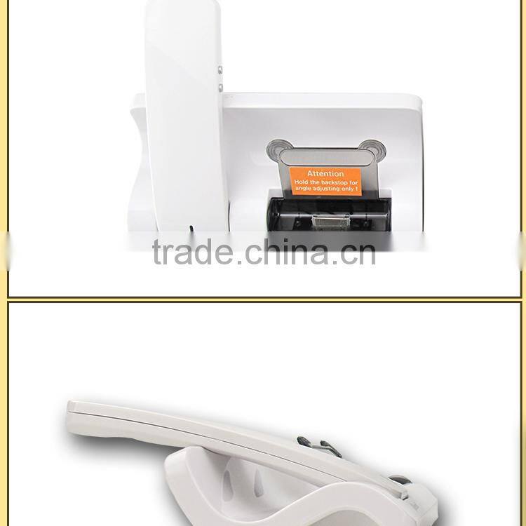 Elegance portable desktop mini charge stand holder for iphone/android with speaker