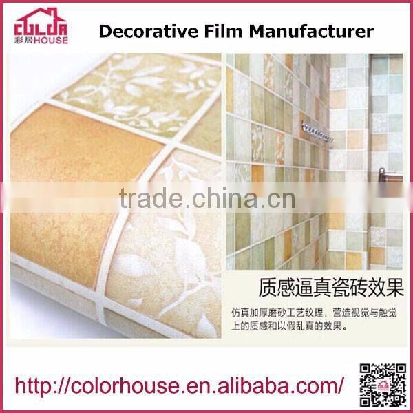 High Quality Self adhesive 3d wallpapers home decoration 1.22m*50m