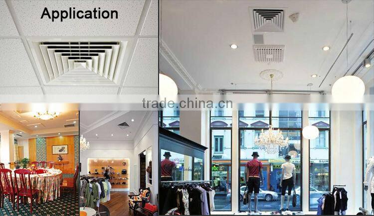 595x595mm high quality supply aluminum air diffuser