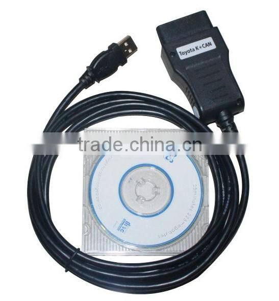 2014 Hot sale Super TOYOTA K+CAN 2.0 Commander 2.0 Toyota K can Commander Toyota OBD2 Diagnostc cable