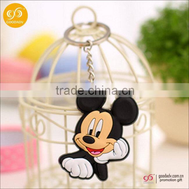 Souvenir printed customized custom 3d key chain