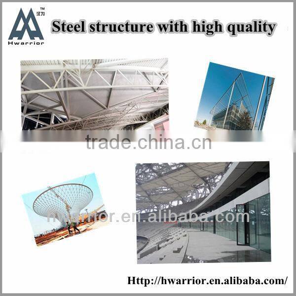 Special steel structure parking entrance