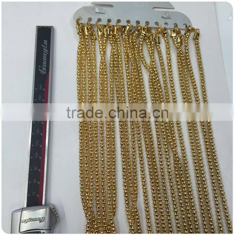 Diamond shaped necklace plating matte sliver