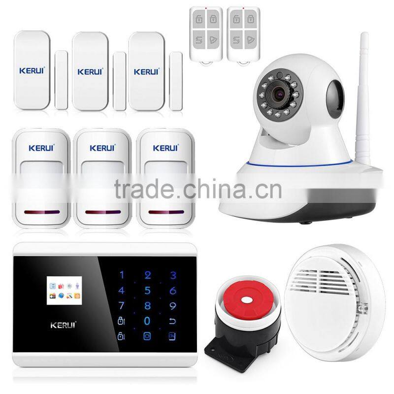 2016 newly Gsm wireless intelligent burglar security alarm system Android/IOS, Multi-Languange Wireless GSM Alarm System