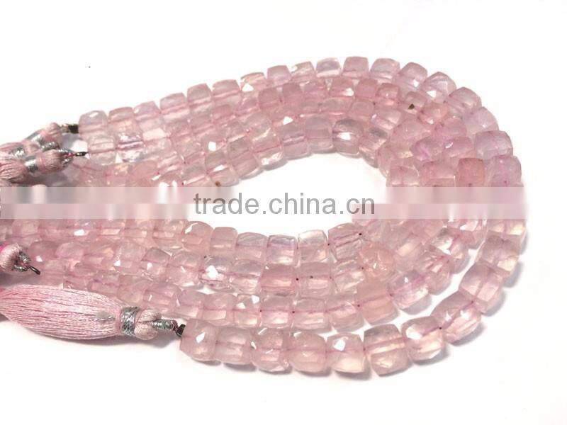 WHOLESALE LOT NATURAL AMETHYST APPROX 7X7-8X8MM BOX FACETED LOOSE BEADS