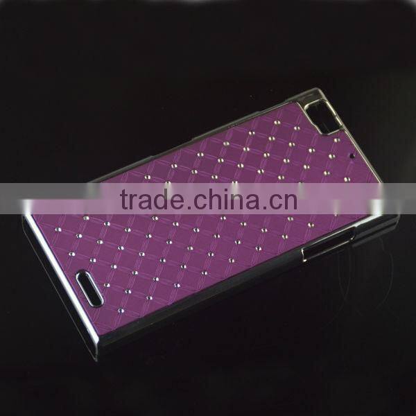Diamond Chrome hot selling Hard MOBILE PHONE CASE For Lenovo K900