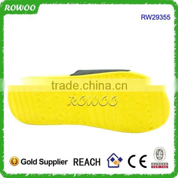 Black Popular Slippers For Men Cheap Indoor Flip Flops