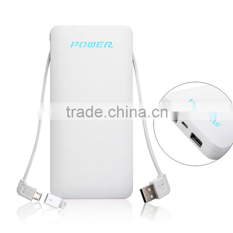 2015 top selling products universal portable power charger power bank for iphone 6