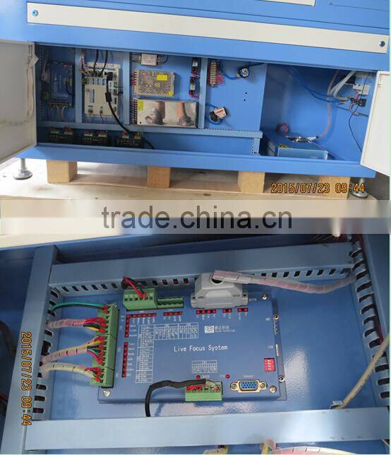 1mm stainless steel cutting with 150w reci laser machine G1612