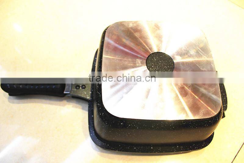 HQ Die-casting double-side grill pan