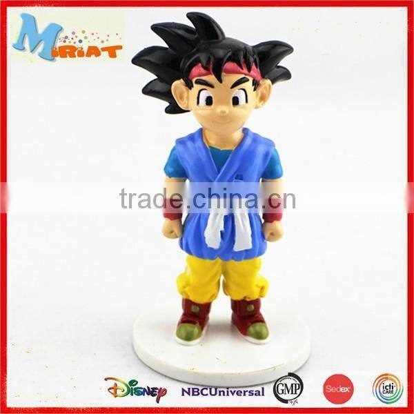 Hot sale plastic action toy dragon ball goku figure