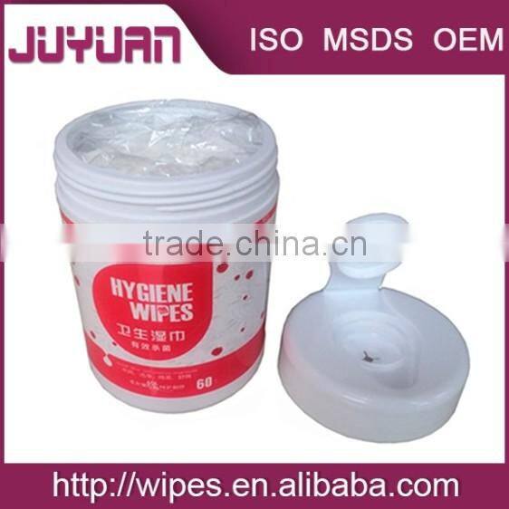 Plant base Antiseptic Hand Sanitizing Wipe , kill 99.9% germ in one minute