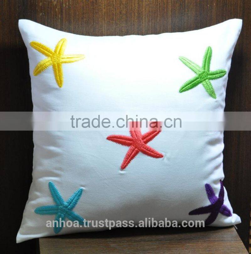 Printing linen cushion cover