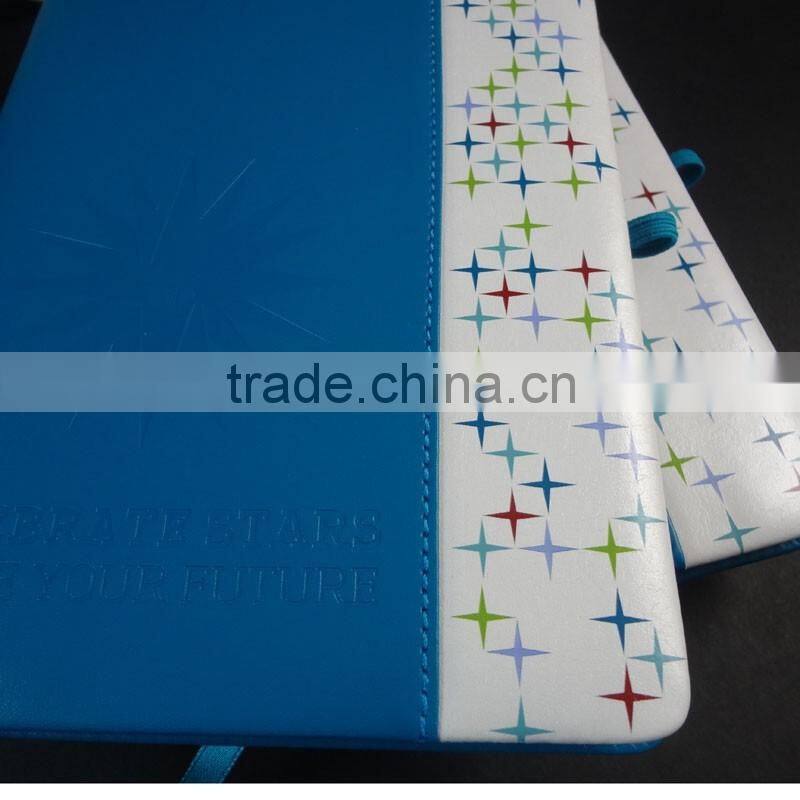 B6 nice pu leather fashion note book