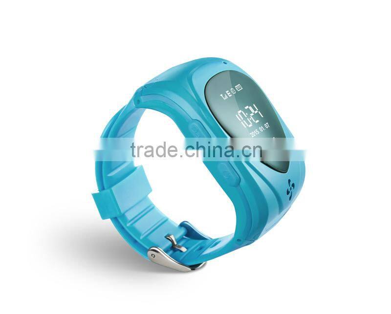 GSM GPRS GPS Locator Tracker Anti-Lost Child Guard for IOS Android Smart Kid Wrist watch