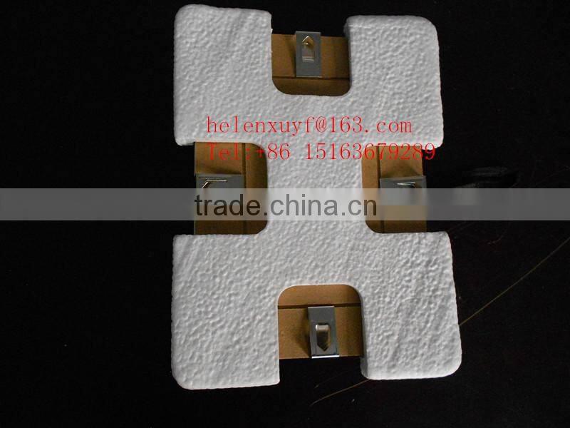 glass clip frame with foam padding