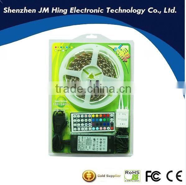 5m rgb 5050 led flexible strip light+44key controller