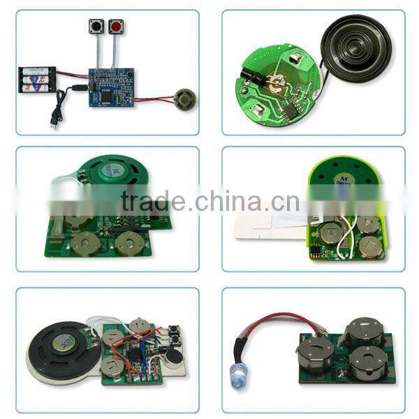 Hotsale Slide switch sound Module Voice chip for greeting card and bootlet
