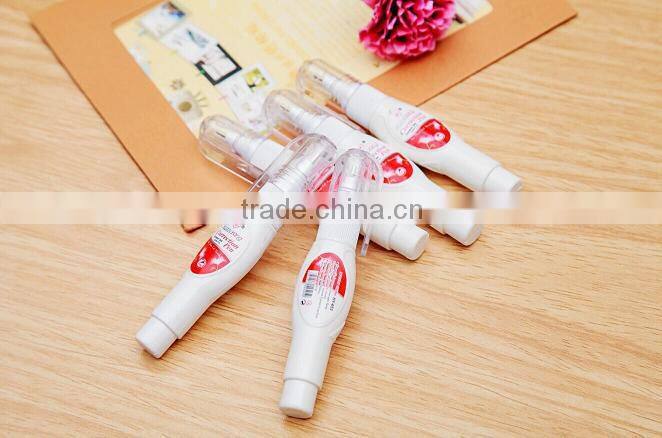 Wholesale office and school stationery whiteout/correction pen fluid