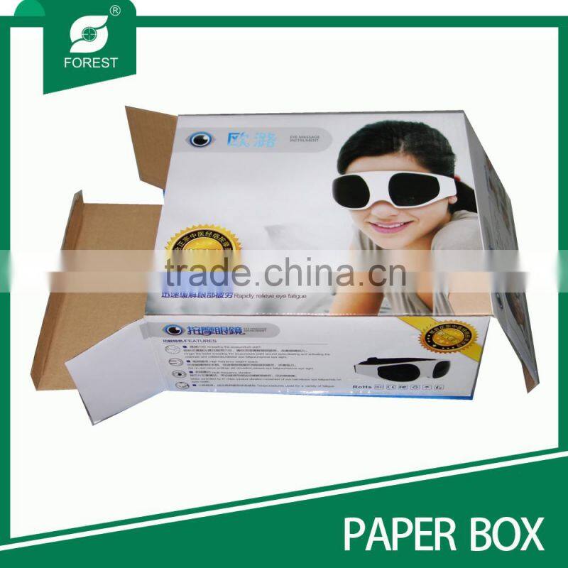 CUSTOMIZED DESIGN PACKING BOX FOR EYE MASSAGERS