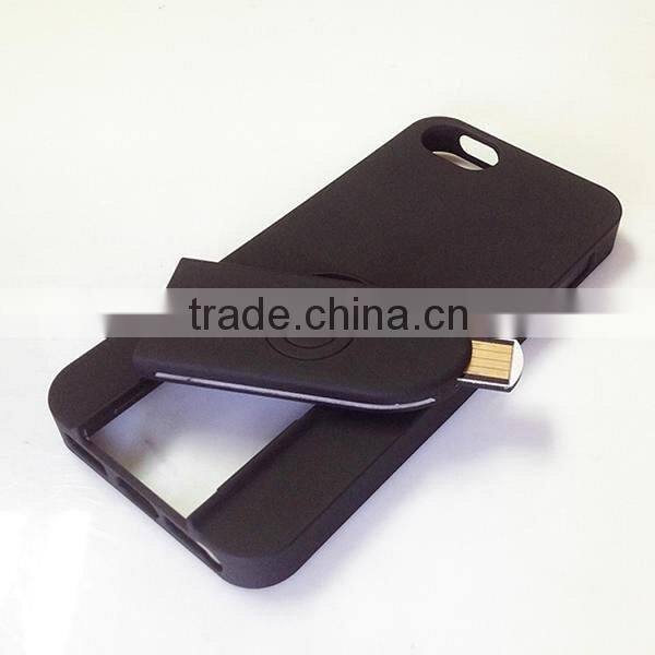 Protective Case with Built-in Bluetooth Remote Shutter for iPhone5/5S