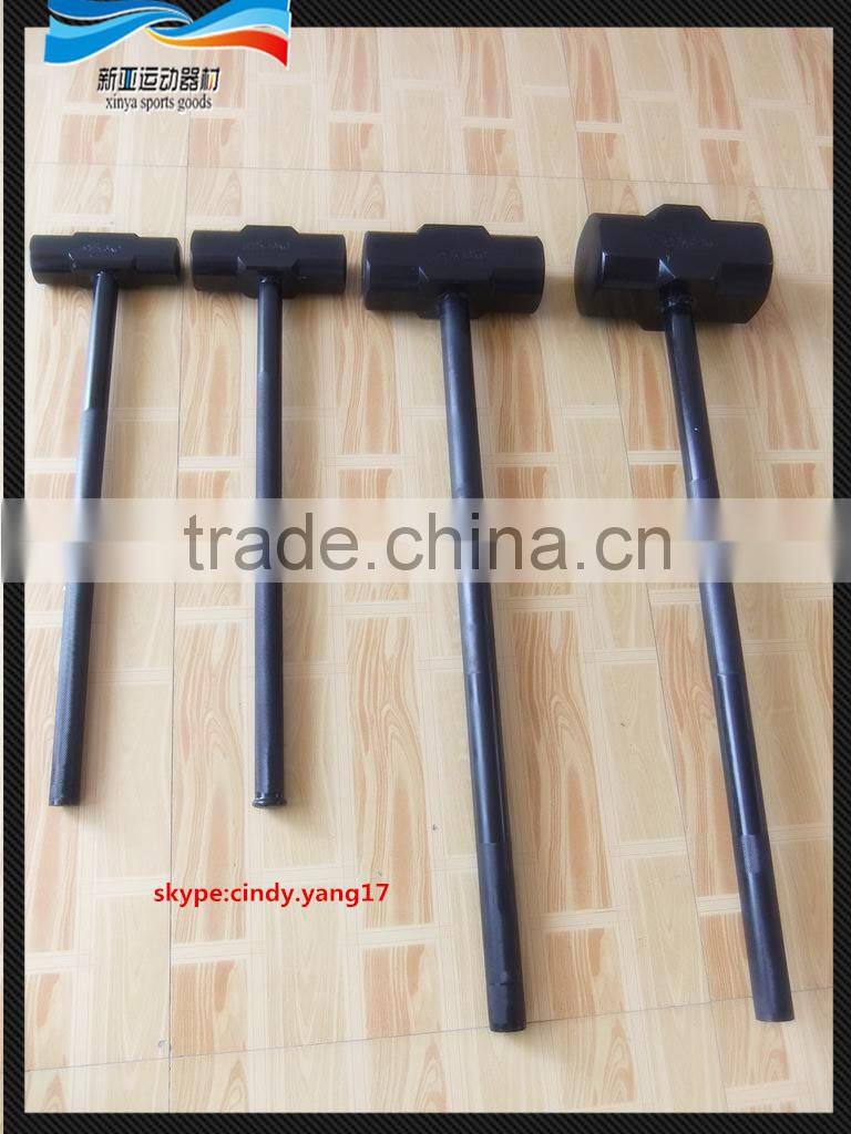 2015 Fitness Equipment Solid Metal Steel Mace ball gym hammer clubbell