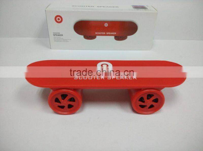 scooter , Hands-free calls bluetooth speaker with USB port