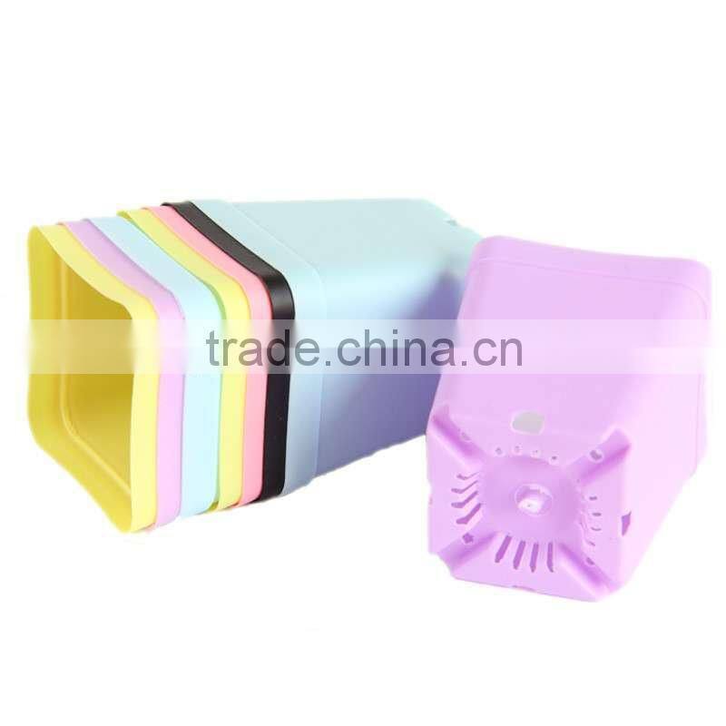cheap simple plastic flower/plant pot with vairous size