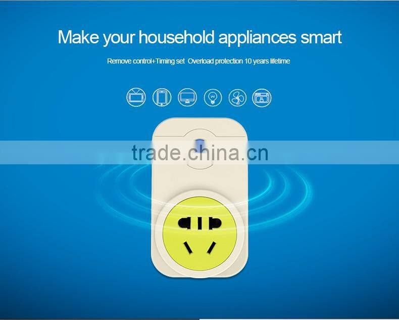Wi-Fi Home/Offices Automation Smart Wireless Power Socket Remote Control wifi Plug