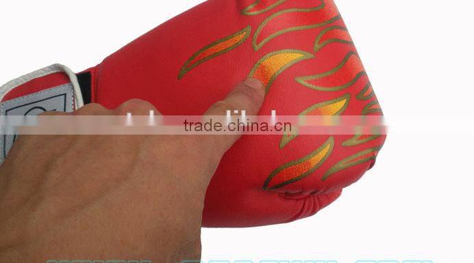 leather /pu boxing gloves for customer logo