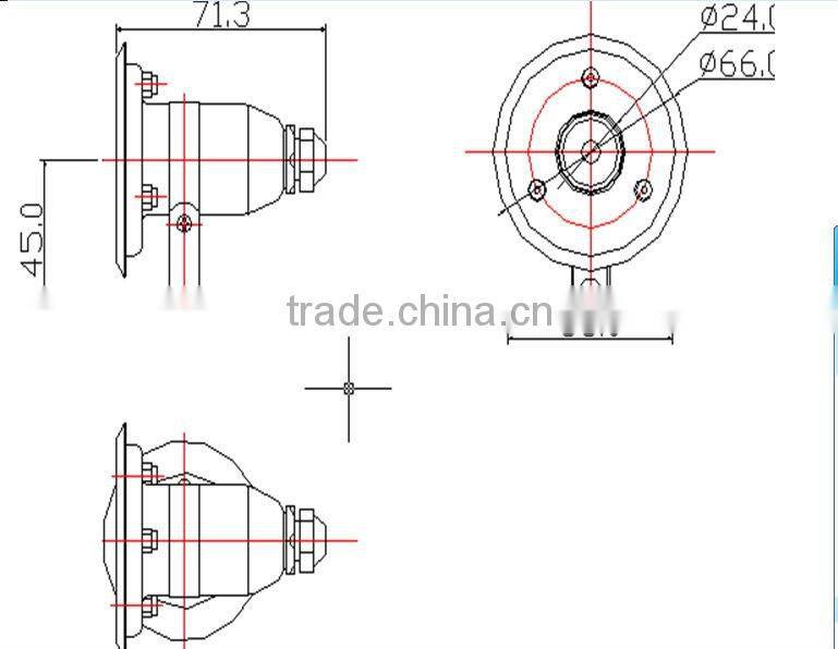 1x1W Single Color LED Underwater Lamp-SJ-SDG-006