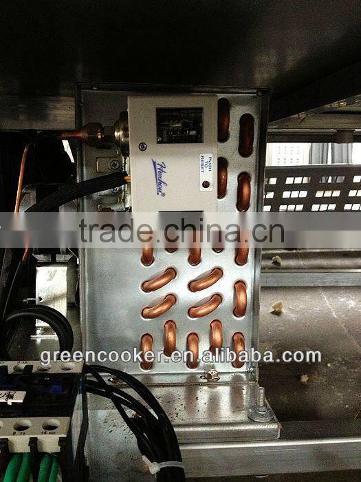 supermarket food display freezer equipment with remote compressor