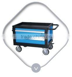steel tool cabinet car repair tool trolley with drawers