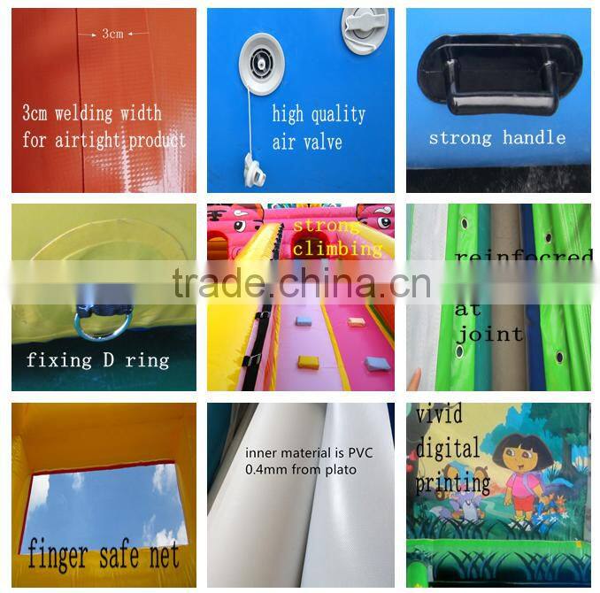 PVC Hot summer Inflatable Banana Boat Inflatable pool seesaw