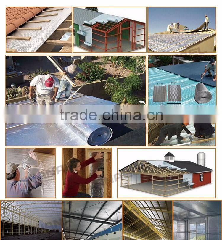 Wanael building material fire resistance aluminium foil thermal insulation materials