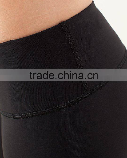 Ladies Cheap Micro Polyester Spandex Fitness Pants Yoga Wear for Women