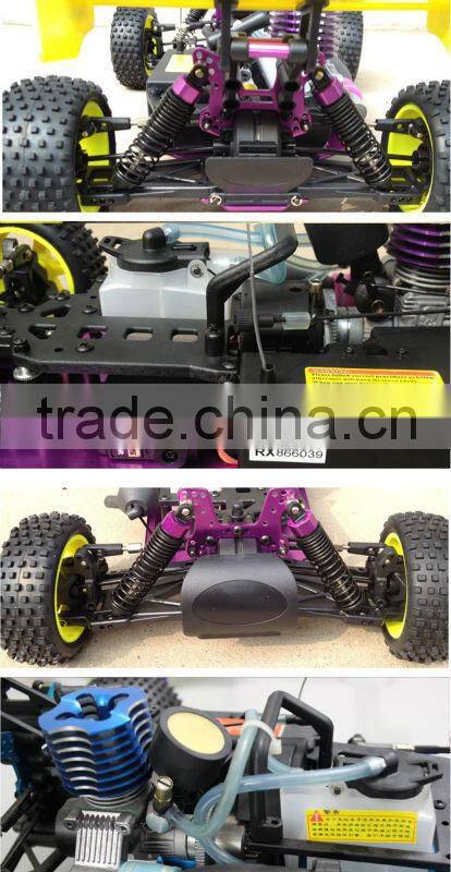 20CXP HSP 1/10th Scale 4WD nitro Off Road Buggy-Pivot Ball Suspension RC Car