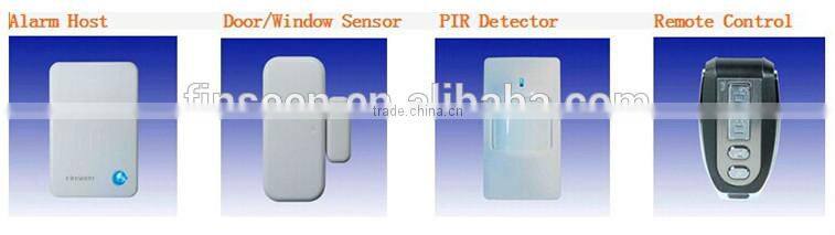 Wireless IP Cloud Home Alarm Controlled By Phone Cloud Platform