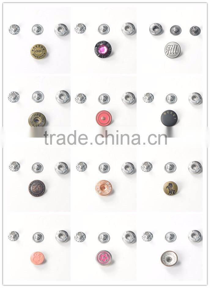 Fashion design 2016 eyelet and rivets for bags factory antique copper color nipple rivet for denim cloth