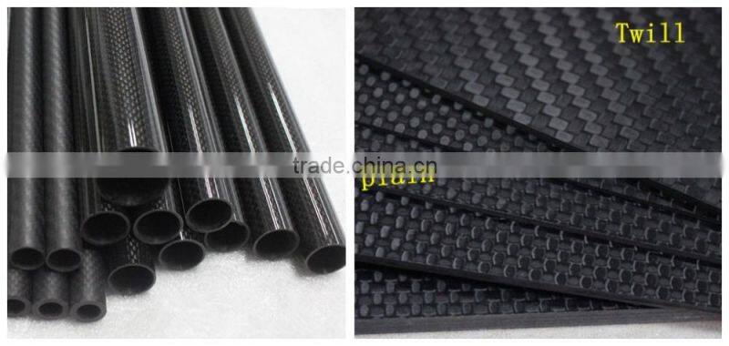 High Quality Carbon fiber fabric rod 3k 6k 12k