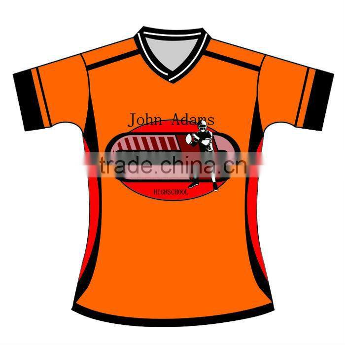 2015 Small Order Sublimation Printing Rugby Shirt Wholesale Rugby Jerseys