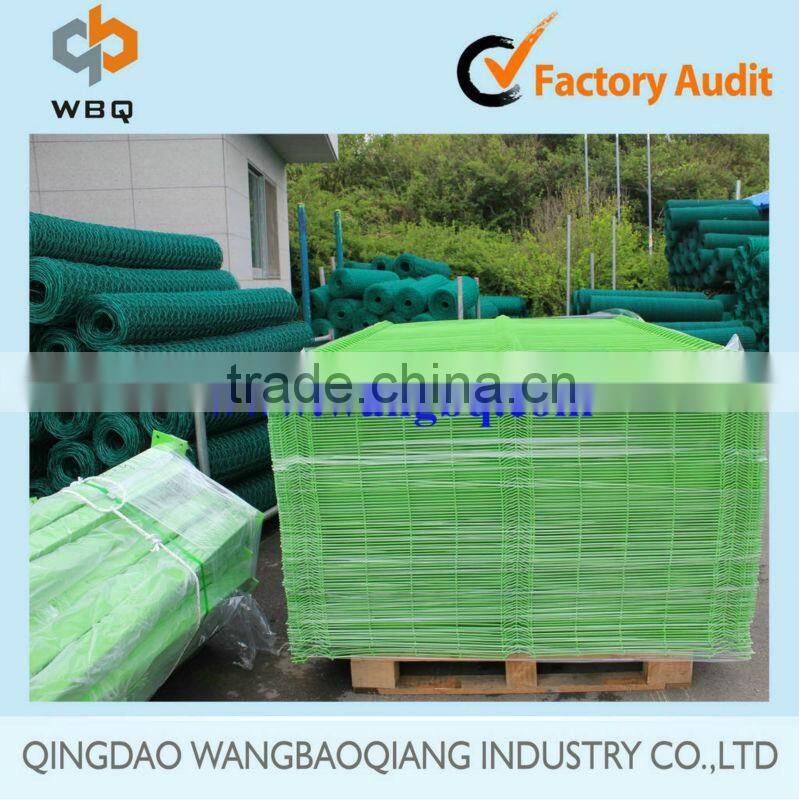 Best price galvanized and coated welded wire fence