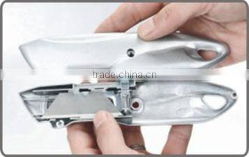 2pcs Trapezoid blade Zinc alloy Handle Utility Cutter hot knife