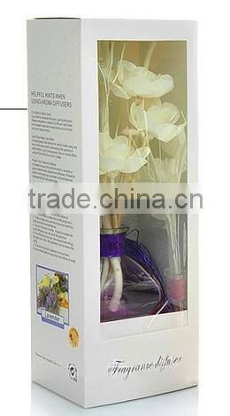 Most impressive Valentines' day novetly gift sets many colors of aroma diffuser with hand made flower and wood sticks