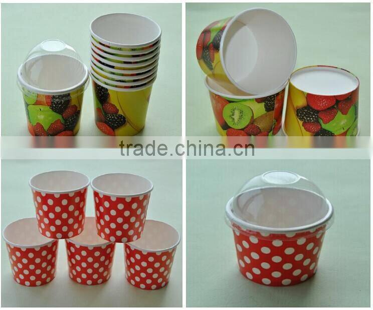 ice cream sundae cup / ice cream sundae cup with lid / disposable ice cream sundae cup