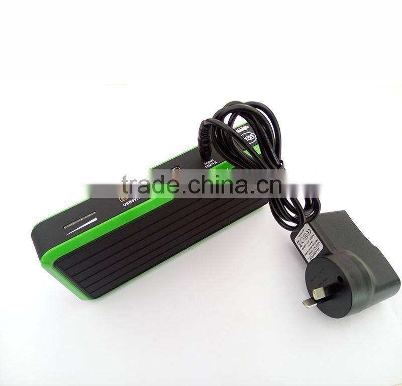 12000mAh mini jump starter power pack Multi-Function Li-Po battery jump starter for cars with USB output
